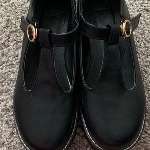 Platform T Strap Mary Janes